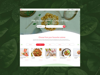 Foodmingo Redesign adobe adobexd app ui uiuxdesign ux