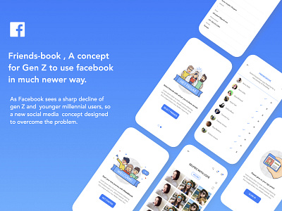 Friendsbook -  A new concept of facebook