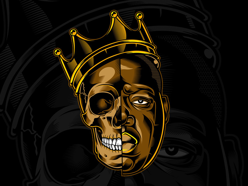 Biggie Tshirt Design by James van den Heever on Dribbble
