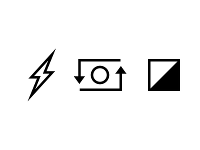 Camera Icon Set