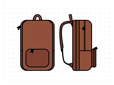 TIG Venture Backpack backpack sketch thisisground vector