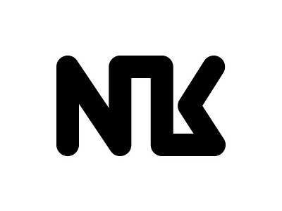 NK Monogram Logo logo monogram