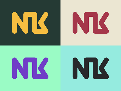 NK Logo Color Variations