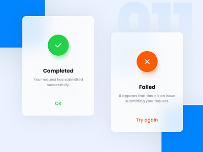 Daily UI 011 (Flash Message) by Ritik Jain on Dribbble