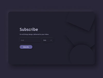 Subscribe app clean dailyui design minimal neumorphic trend typography ui uiux ux vector