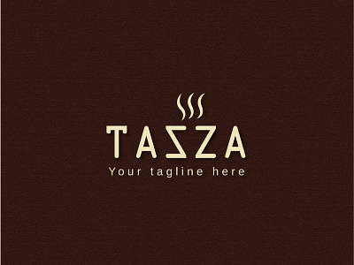 Coffee Shop Tazza Logo branding icon illustration logo