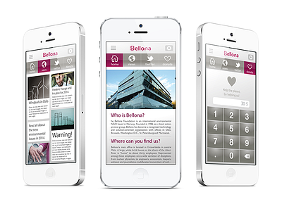 Bellona app adobe app appdesign bellona design illustrator iphone photoshop