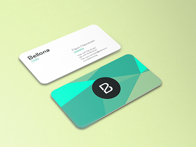 Bellona business card bellona business card design