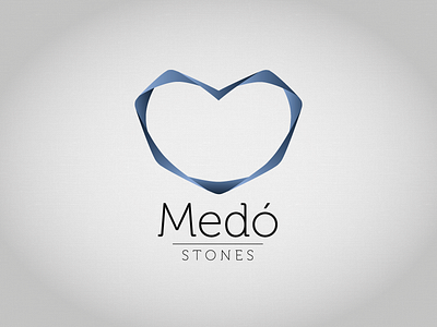 Medó Stones identity logo student work