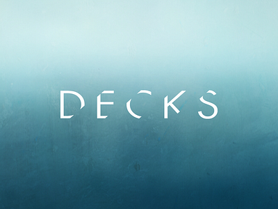 Decks logo art decks design logo magazin skateboard typo typography