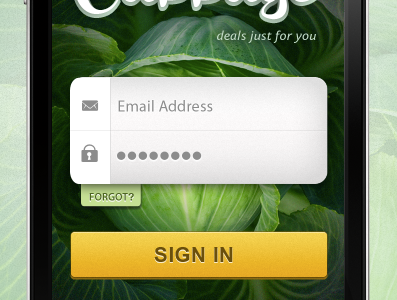 Mobile Login Screen app login mobile sign in