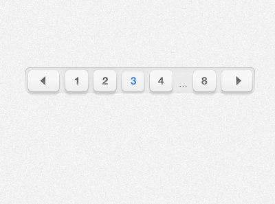 Pagination hover navigation pagination