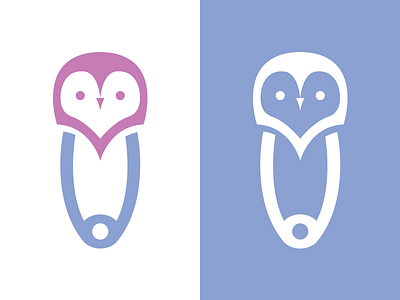 Logo for baby nappies brand baby logo logo owl