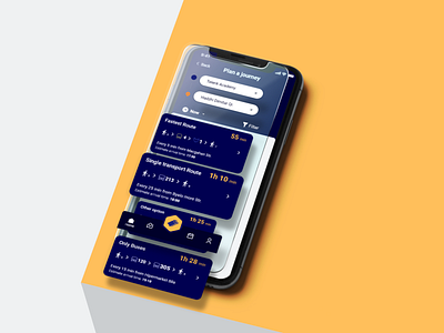 Sofia Public Transport App app design ui ux