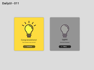 DailyUI - 011 | Flash Message