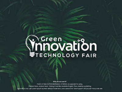 Innovation tech logo design