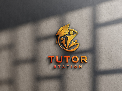 Logo For "Tutor Station" branding design graphic design illustration logo vector