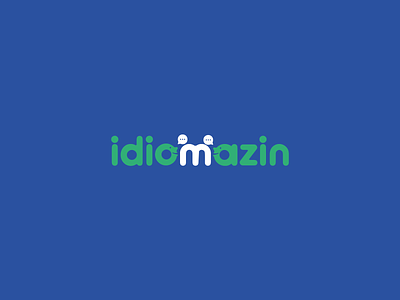 Idiomazin Branding brand identity branding design graphic design identity logo logo mark logocreation visual identity