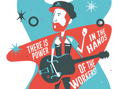 There is Power in A Union design draw illustration texture vector