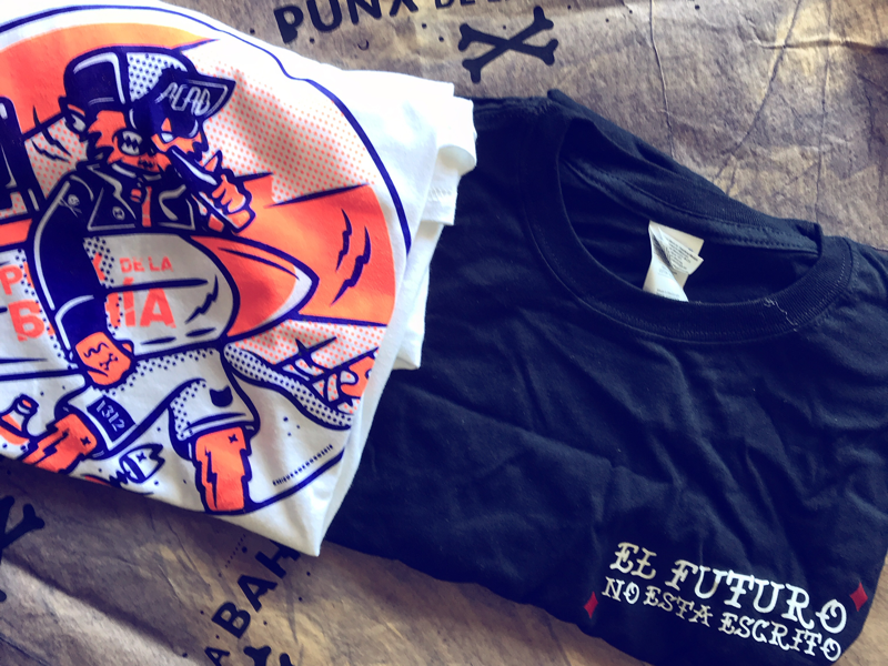 Punx de la bahía Shirts V1 screen printing shirts design punk
