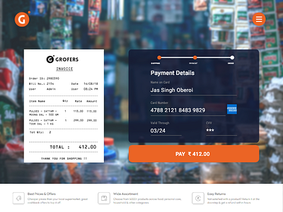 Daily UI 002 - Credit Card Checkout