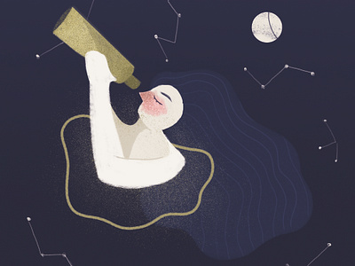 En búsqueda astrology astronomy design illustration space stars