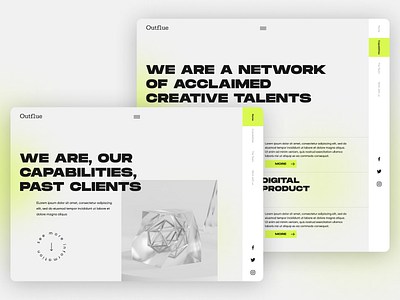 Website for Agency (UI/UX design) branding design figma illustration landing logo mobile ui ux website