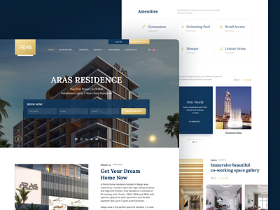 UI/UX Website for real estate