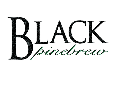 Black PineBrew Logo concept