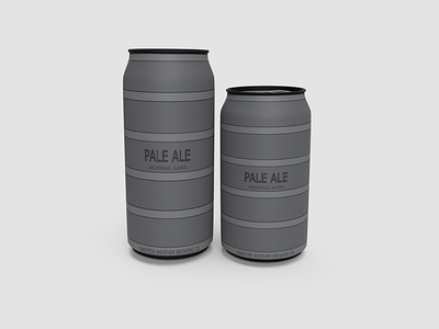 Pale Ale Minimal Can design.