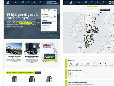 DäckPartner booking clean layout webdesign website wordpress