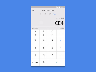 Daily UI 004 - Calculator calculator challenge daily ui design ui ui ux design ux