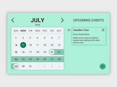 Daily UI 038 - Calendar calendar challenge daily daily ui design ui ui ux design ux