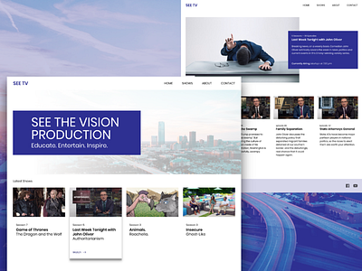 Production Site Exploration design minimal ui ux web website