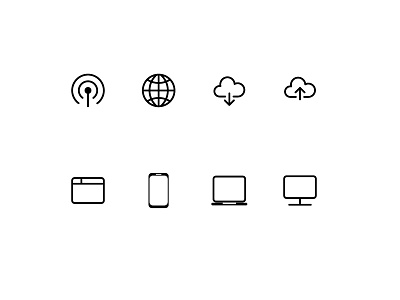 Daily UI 055 - Icon Set