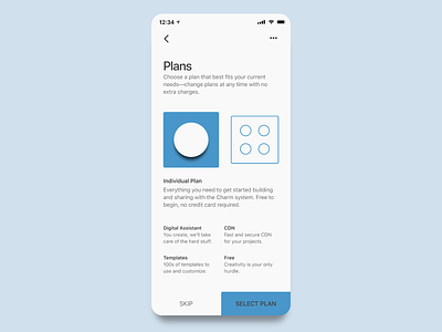 Daily UI 064 - Select User Type 64 app challenge daily ui geometric grid minimal mobile select user type selector ui design user