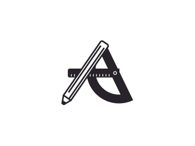 Fundamentals a branding construction icon logo