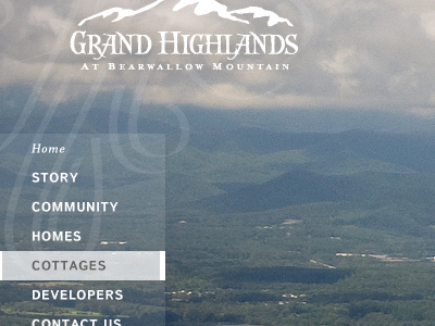 GH Home flourish hover icon menu mountains navigation real estate transparent