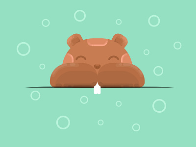 Beaver. animal beaver concept design face illustration logo sign vector