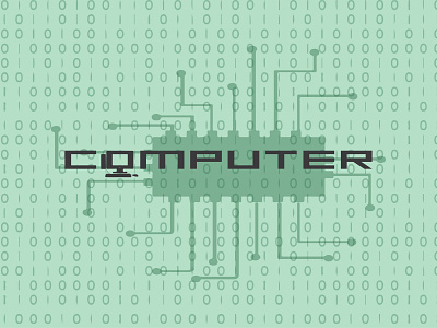 Computer adobe adobeillustrator binary chip code computer design illustraor illustration type vector vector art vectorillustration