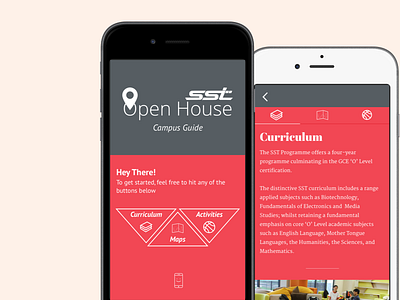 SST Open House App app ios open house ui design