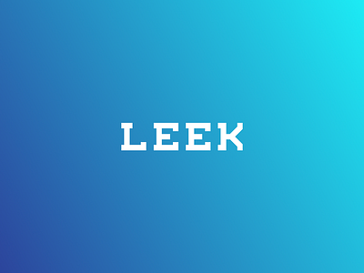 'Leek' Logo design logo design logotype