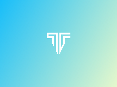 'T' Logo design logo design logomark