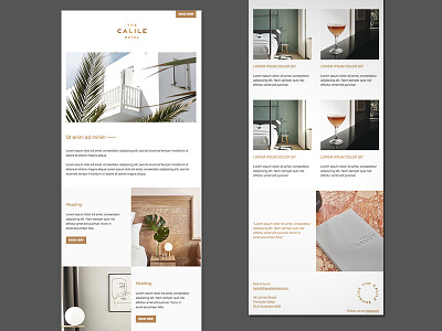 Responsive Email Template – The Calile Hotel