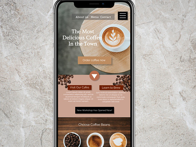 Coffee Shop Website