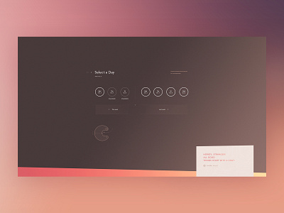 Personal website design ui ux web