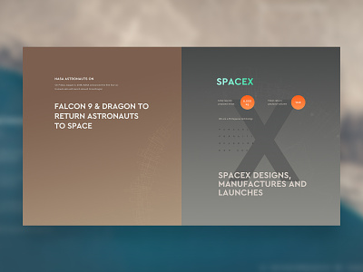 space x design ui ux web
