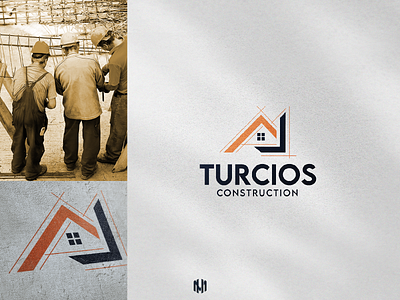 Turcios Construction Logo Design