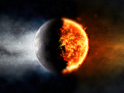 Evolving Moon & Sun (Photo Manipulation) branding design digital drawing digitalart graphic design illustration manipulation motion graphics photomanipulation photoprocess