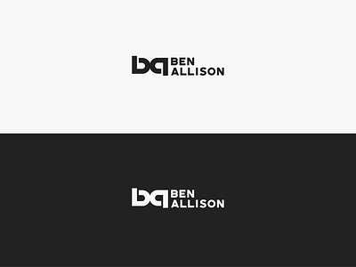 Ben Allison Personal Branding brand and identity branding clean design flat icon identity identity design illustration lettering logo minimal type typography vector
